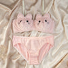 Purrfectly Pink – Fluffy Kitty Lingerie Set